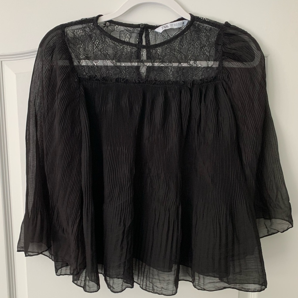 Zara Ruffled Blouse
